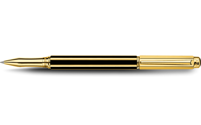 Gold-Plated VARIUS CHINA BLACK Roller Pen