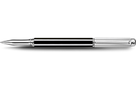 Silver-Plated, Rhodium-Coated VARIUS™ CHINA BLACK Roller Pen