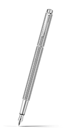 Füllfederhalter ECRIDOR™ CUBRIK platinbeschichtet