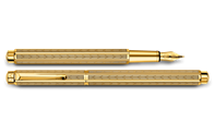 Stylo Plume ECRIDOR™ CHEVRON Doré