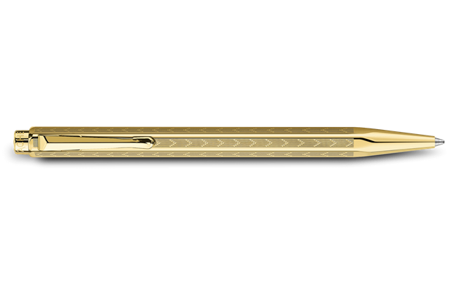 Gilded ECRIDOR™ CHEVRON Ballpoint Pen