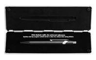 849™ POPLINE Metallic Black Ballpoint Pen, with Holder