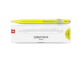 849™ POPLINE Fluorescent Yellow Ballpoint Pen, with Holder