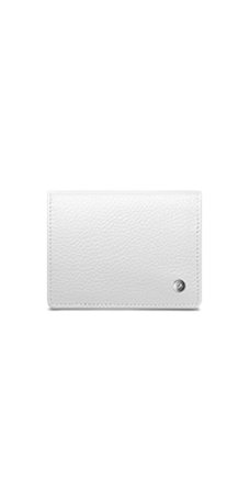 LÉMAN WHITE business card holder