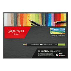 Landscape Box of 20 Colours MUSEUM Aquarelle