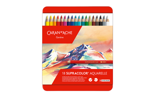 Etui 18 Farben SUPRACOLOR™ Aquarelle