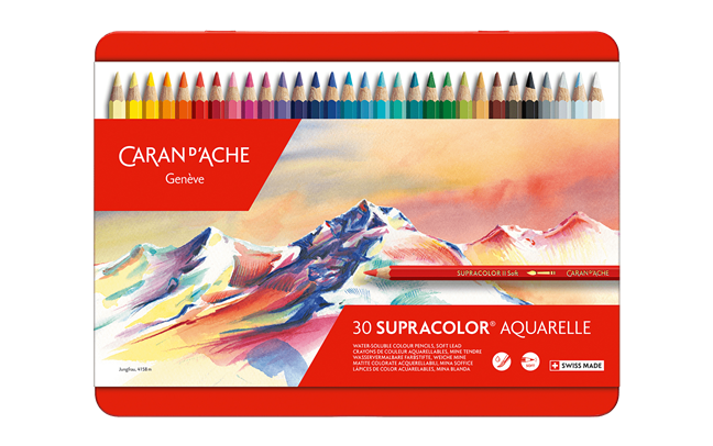 Etui 30 Farben SUPRACOLOR™ Aquarelle