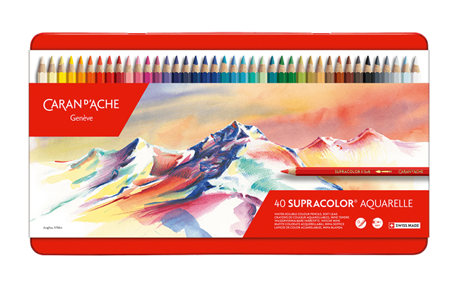 Box of 40 Colours SUPRACOLOR™ Aquarelle