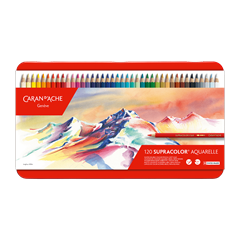 Etui 120 Farben SUPRACOLOR™ Aquarelle