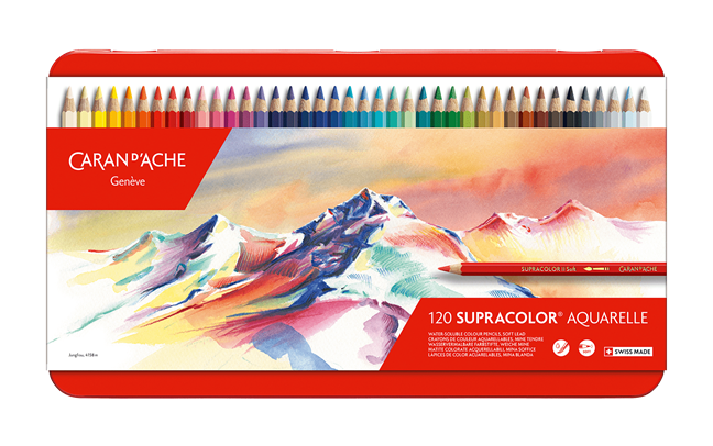 Scatola da 120 Colori SUPRACOLOR™ Aquarelle