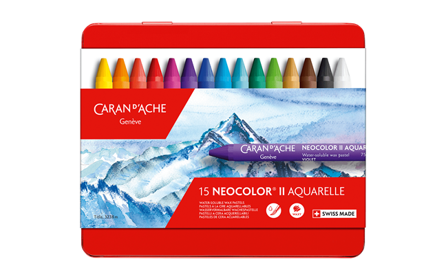 Box of 15 NEOCOLOR™ II Pastels