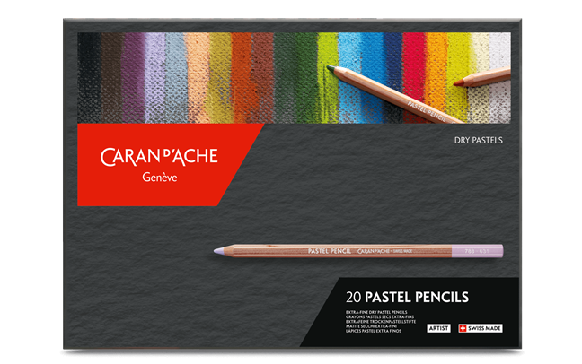 PASTEL PENCILS – Sortiment mit 20 Farben