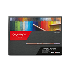 Box of 40 Colours PASTEL PENCILS