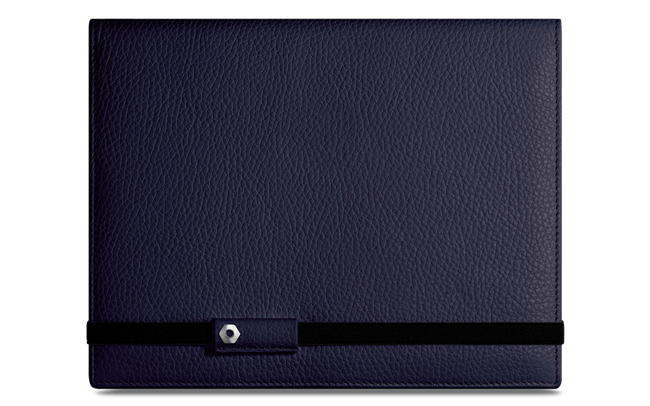 LÉMAN BLUE NIGHT leather notebook A5