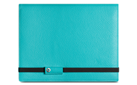 Cahier Cuir A5 LÉMAN TURQUOISE