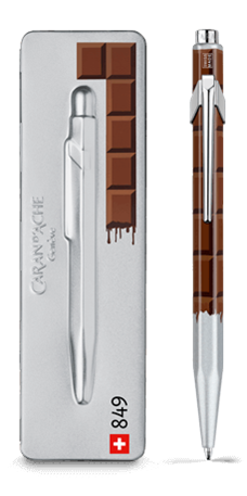 849™ CHOCOLATE Ballpoint Pen, with Holder