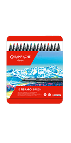 FIBRALO™ Brush - 15 colour assortment