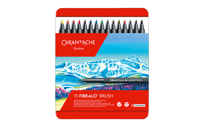 FIBRALO™ Brush - 15 colour assortment