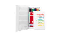 Set 12 Crayons de Couleur Fancolor SCHOOL LINE