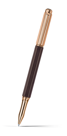 Rose Gold Plated VARIUS™ EBONY Roller Pen