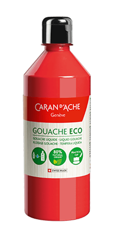 GOUACHE ECO 500 ml Écarlate