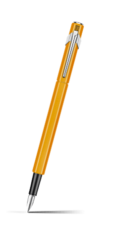 Fountain Pen 849™ Metal Orange Fluo