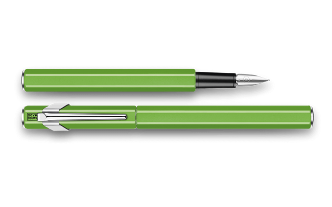 Fountain Pen 849™ Metal Green Fluo