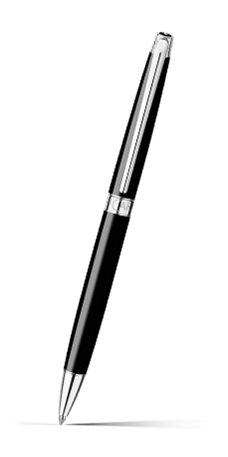 Black Ebony LÉMAN™ SLIM Ballpoint Pen