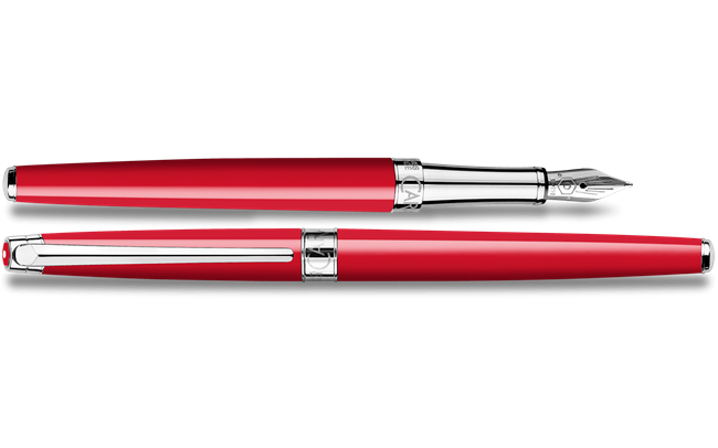 Penna Stilografica LÉMAN™ SLIM Rosso Scarlatto