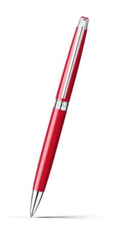 Scarlet Red LÉMAN™ SLIM Ballpoint Pen