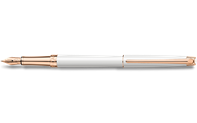 White Rose Gold LÉMAN™ SLIM Fountain Pen