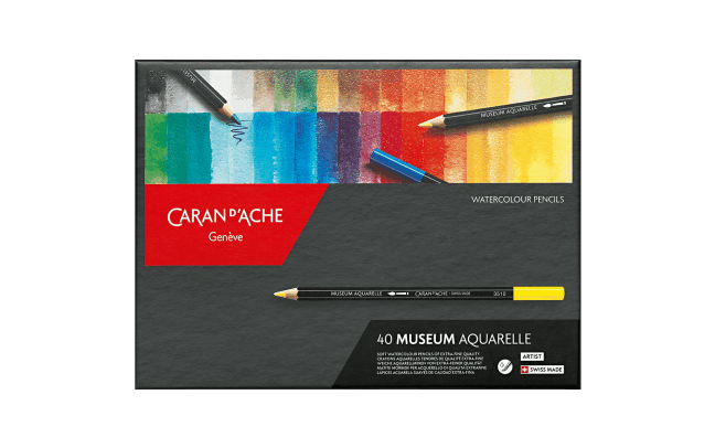 Etui Standard 40 Farben MUSEUM Aquarelle