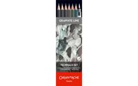 GRAPHITE LINE – 6 crayons TECHNALO assortis (6B, 3B, B)