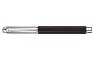 Silver-Plated and Rhodium-Coated VARIUS™ EBONY Fountain Pen