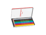 Box of 12 Colours Pencils SWISSCOLOR Water-soluble