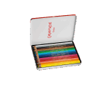 Box of 18 Colours Pencils SWISSCOLOR Water-soluble