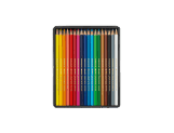 Box of 18 Colours Pencils SWISSCOLOR Water-soluble