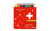 Etui 18 wasserfeste Farben SWISSCOLOR