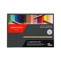 Boîte 20 Couleurs LUMINANCE 6901™ – Assortiment « Portrait »