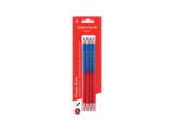 Set 4 Crayons PRISMALO™ BICOLOR Rouge/Bleu