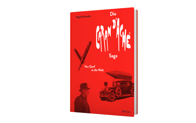 Livre « Die Caran d’Ache Saga: Von Genf in die Welt » version originale germanophone