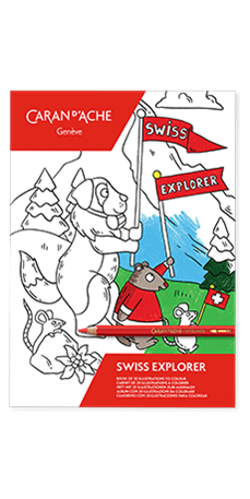 Albo da colorare SWISS EXPLORER