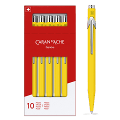 Boîte de 10 stylos bille 849™ CLASSIC LINE Jaunes