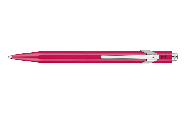 Box of 10 Pink Fluorescent ballpoint pens 849™ FLUOLINE