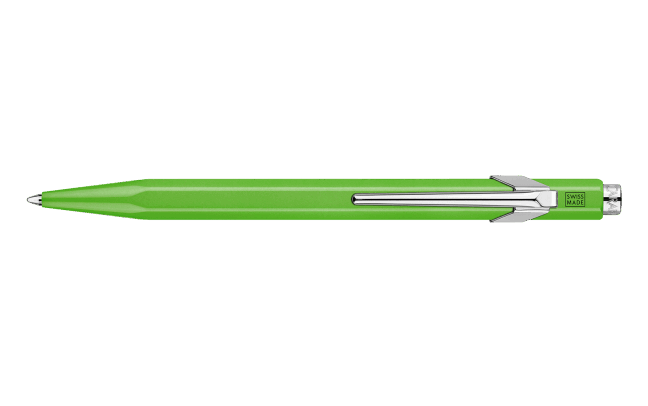 Box of 10 Green Fluorescent ballpoint pens 849™ FLUOLINE