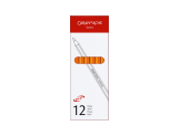 Box of 12 MAXI Orange Fluo pencils