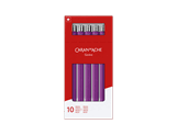 Boîte de 10 Stylos Bille 849™ COLORMAT-X Violets