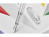 Silver-Plated and Rhodium-Coated VARIUS™ RAINBOW Fountain Pen limitierte Edition