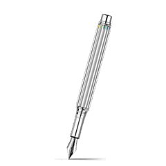 Silver-Plated and Rhodium-Coated VARIUS™ RAINBOW Fountain Pen Limited Edition