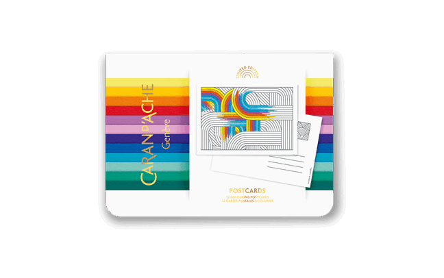 COLOUR TREASURE Colouring Postcards (Limited Edition)